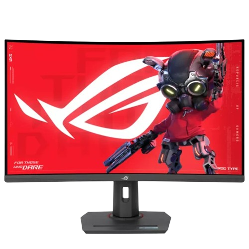 ASUS ROG Strix XG32WCMS 31.5inch Fast VA WLED Curved 1500R WQHD 16:9 280Hz 350cd/m2 1ms HDMI DP USB-C Black 90LM09X0-B01970
