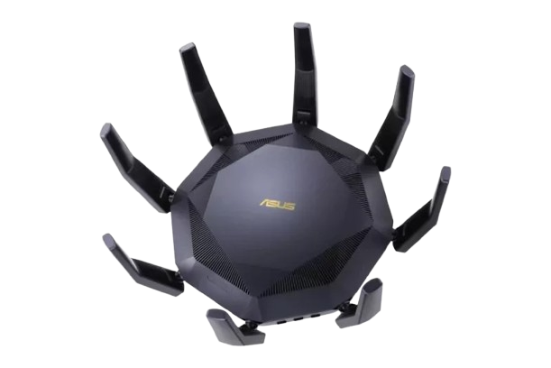 ASUS RT-AX89X 2.2GHz quad-core processor dual 10G ports USB 3.0 media server 3G/4G 90IG04J1-BM3010