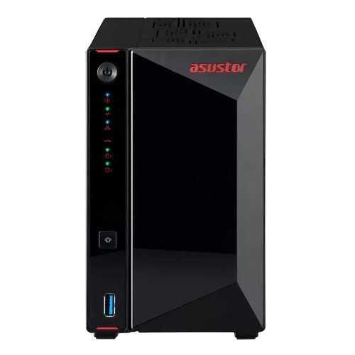 ASUSTOR NAS 2-BAY NIMBUSTOR 2 GEN 2, CELERON N5105 4C 2.0GHZ/4GB/2.5GBE/HDMI/USB, 3Y WTY AS5402T