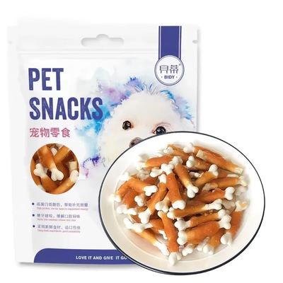Hund Snacks Milch Huhn Kalzium futter Knochen Snacks Zahnen Essen Zähne Reinigung protein reiche Kekse Haustiere Nahrungs ergänzungs mittel