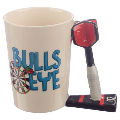 Mok voor dartliefhebbers