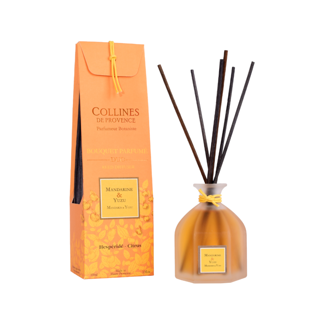 Geurstokjes Mandarijn en Yuzu