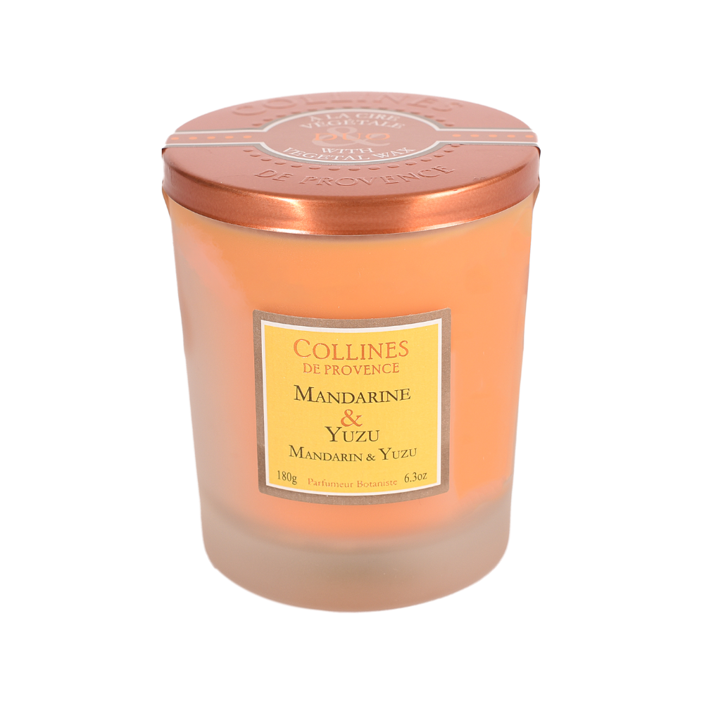Geurkaarsen Mandarijn en Yuzu