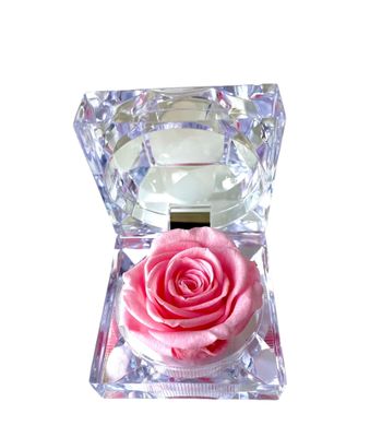 ​Wieczna róża w eleganckiej szkatułce  Pink