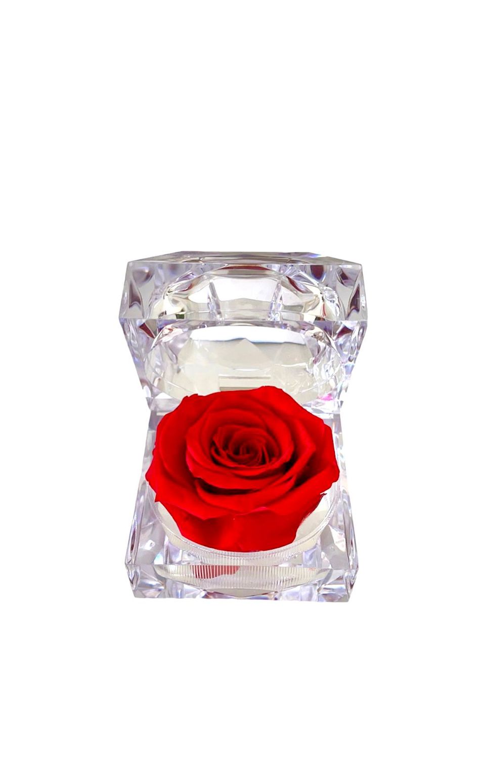 ​Wieczna róża w eleganckiej szkatułce Red