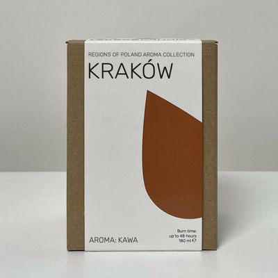 Świeca sojowa &quot;Krakow&quot; o zapachu &quot;Kawa&quot;