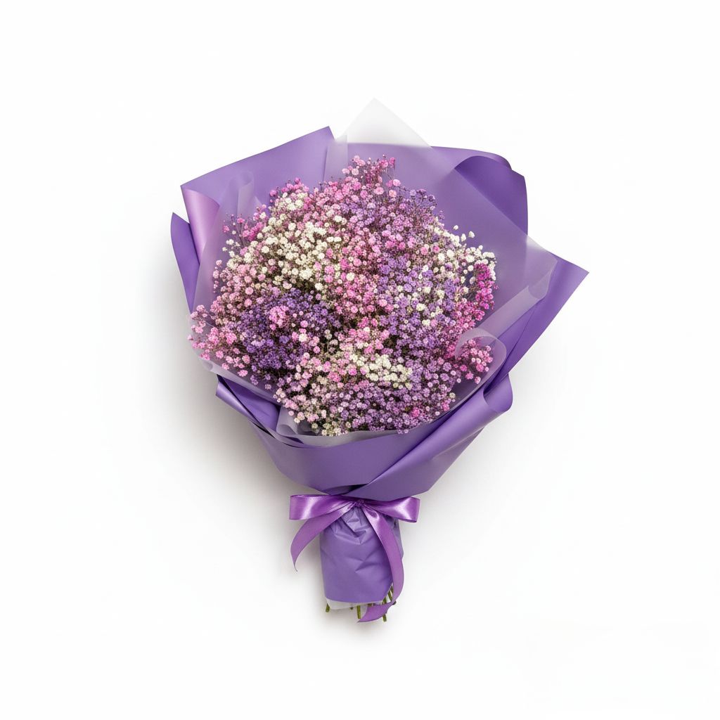 Romantyczny Bukiet Gipsówki &quot;Pastelowe Marzenie&quot;