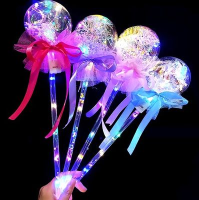 10PC Glowing Fairy Stick Luminous Heart Star Fairy Wands Princess LED Glow Fairy Stick