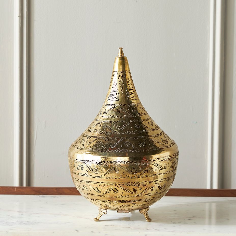 Brass Side table Lamp