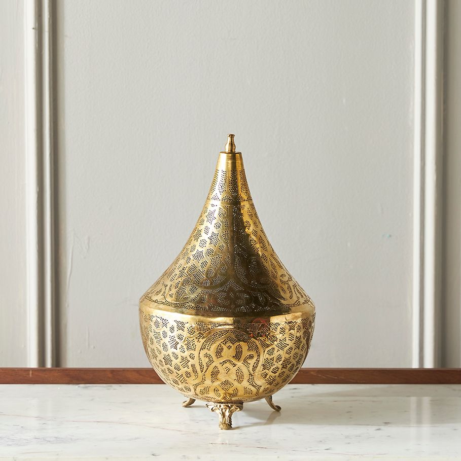 Brass Side table Lamp