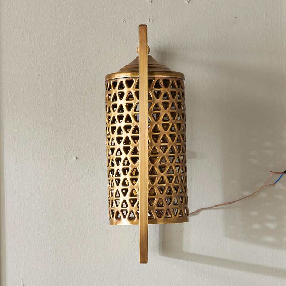 Handmade Brass Ablique mixed by tube frame