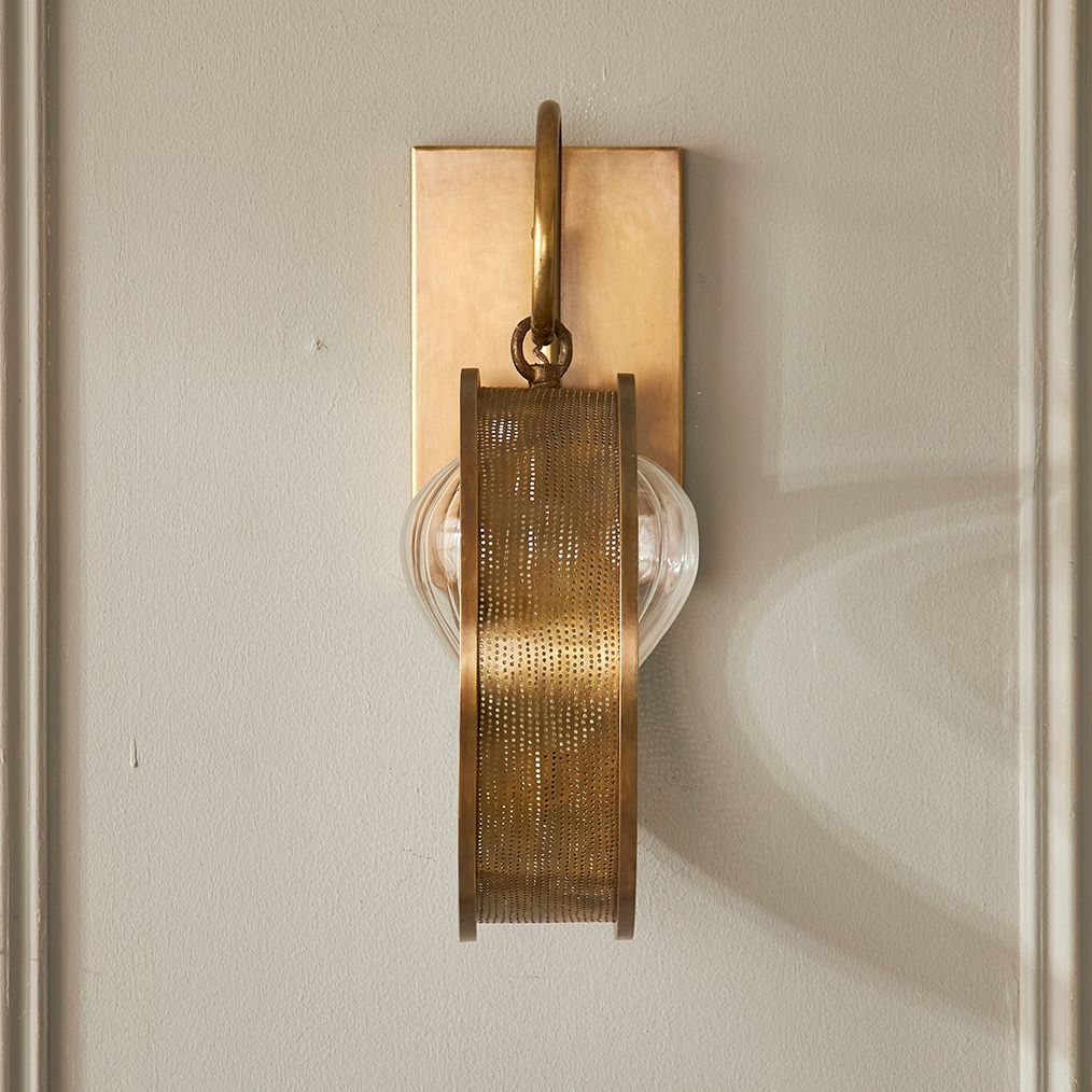 Handmade Brass Ring Ablique
