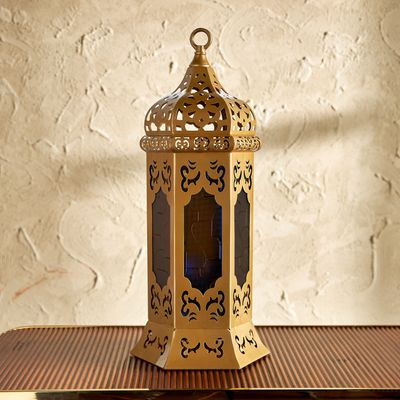 Qasr El Shouq Copper Lantern - 55 cm