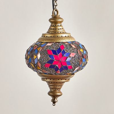 Turkish Copper Table Lamp - 20 cm