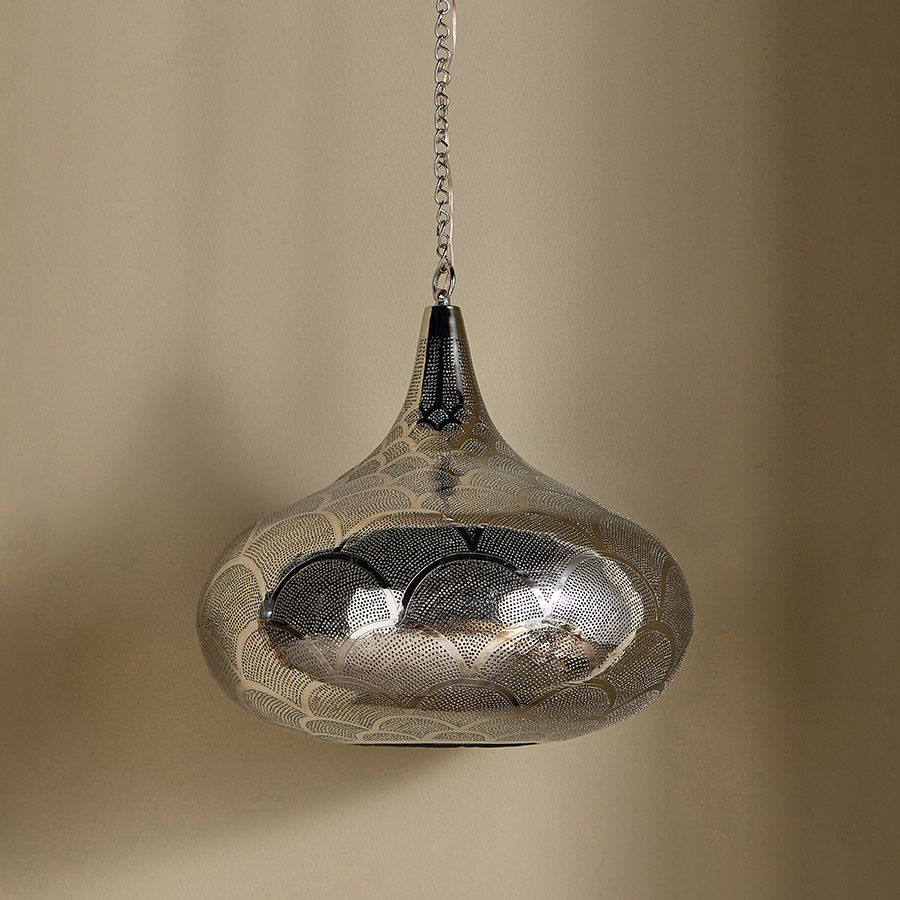 Copper Hanging Plate - Cone Shape