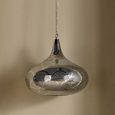 Copper Hanging Plate - Cone Shape