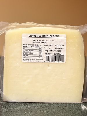 Monastery Graviera cheese (Gruyere) 200gr