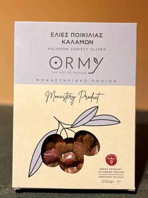 Ormy Kalamon Variety Olives from Halkidiki 250gr