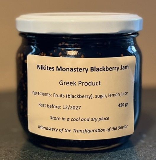 Monastery Blackberry Jam