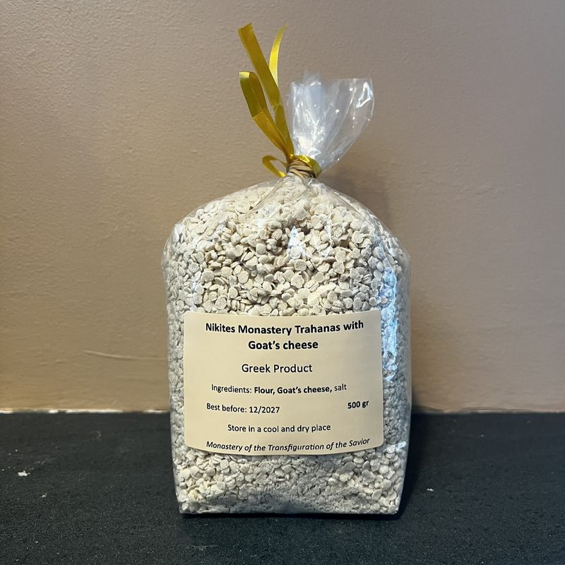 Nikites Frumenty (Trahanas) made with Goat&#39;s cheese (500gr) - Dairy Pasta