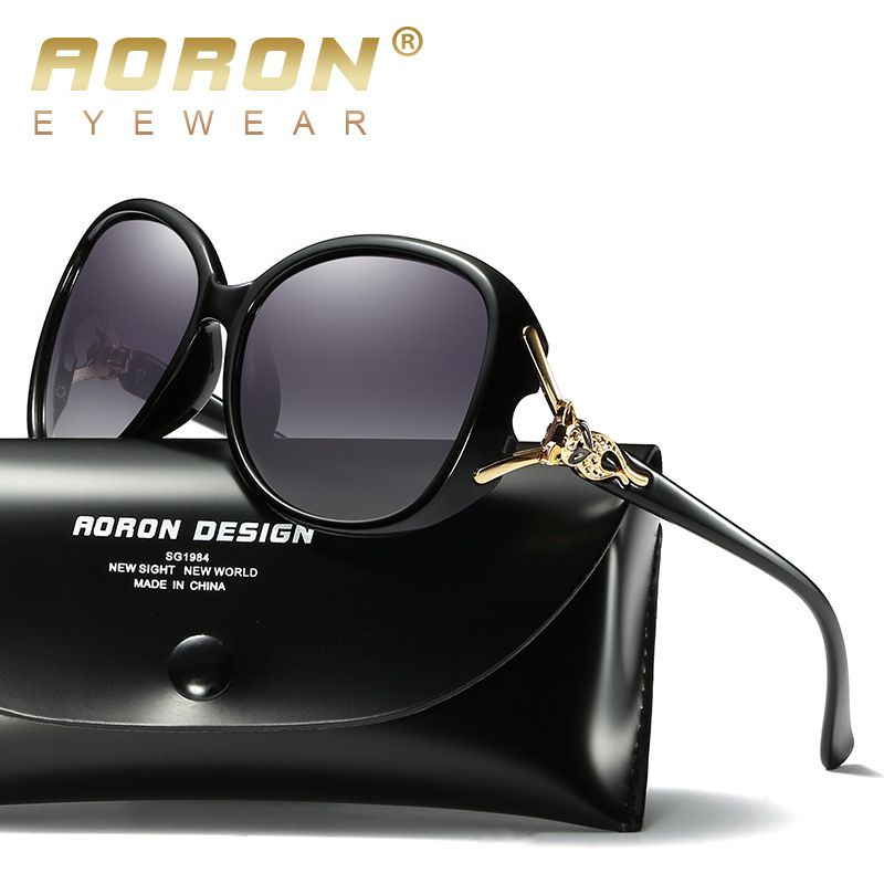 Round Frame Polarized Female Fashion Sunglasses