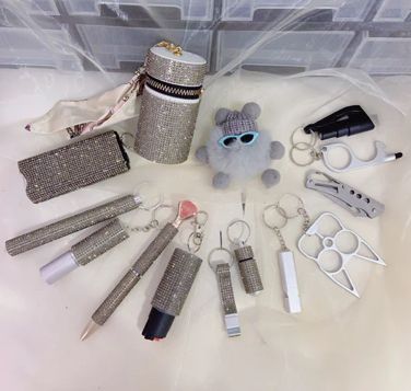 Compact Safety Solution Keychains
