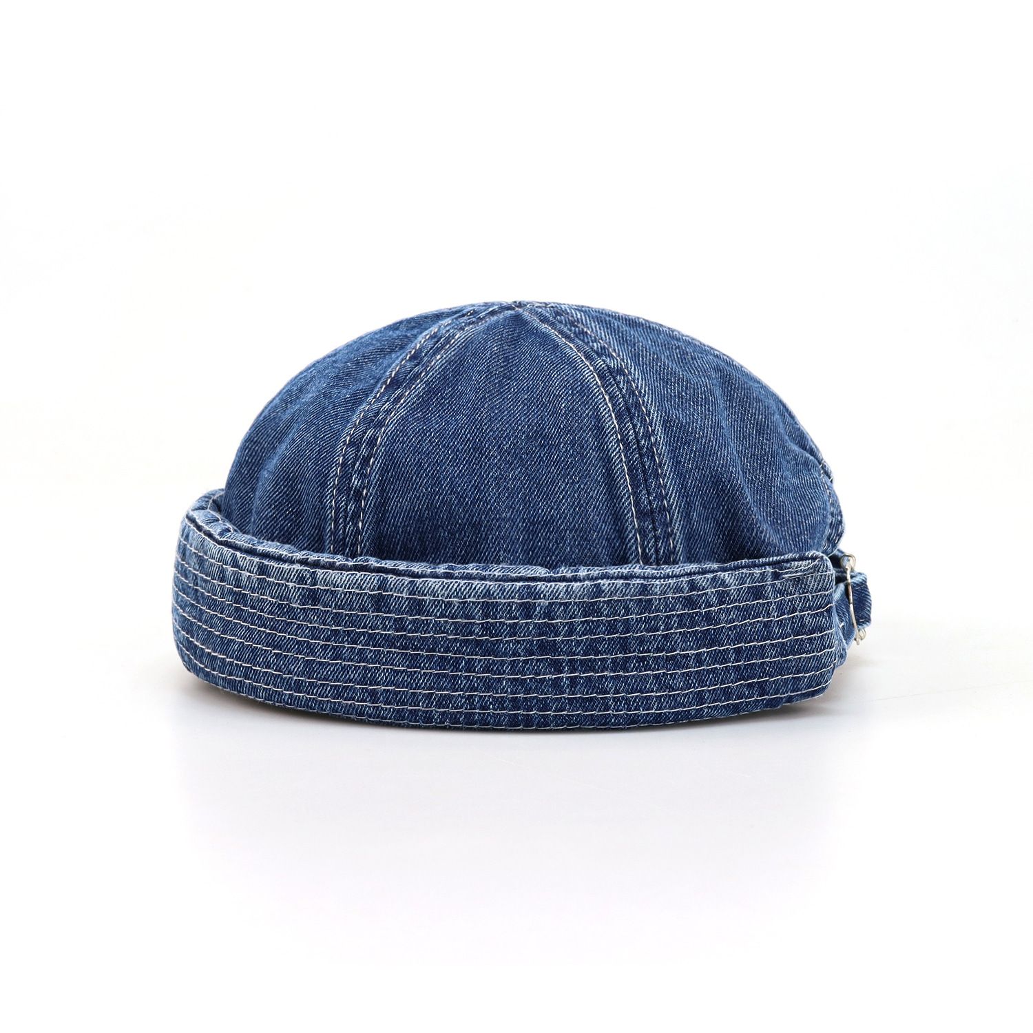 Fashion Denim Retro Melon Hat