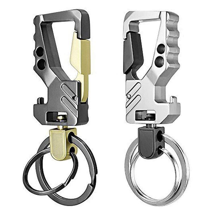 Multifunctional Bottle Opener Keychain Car Keychain