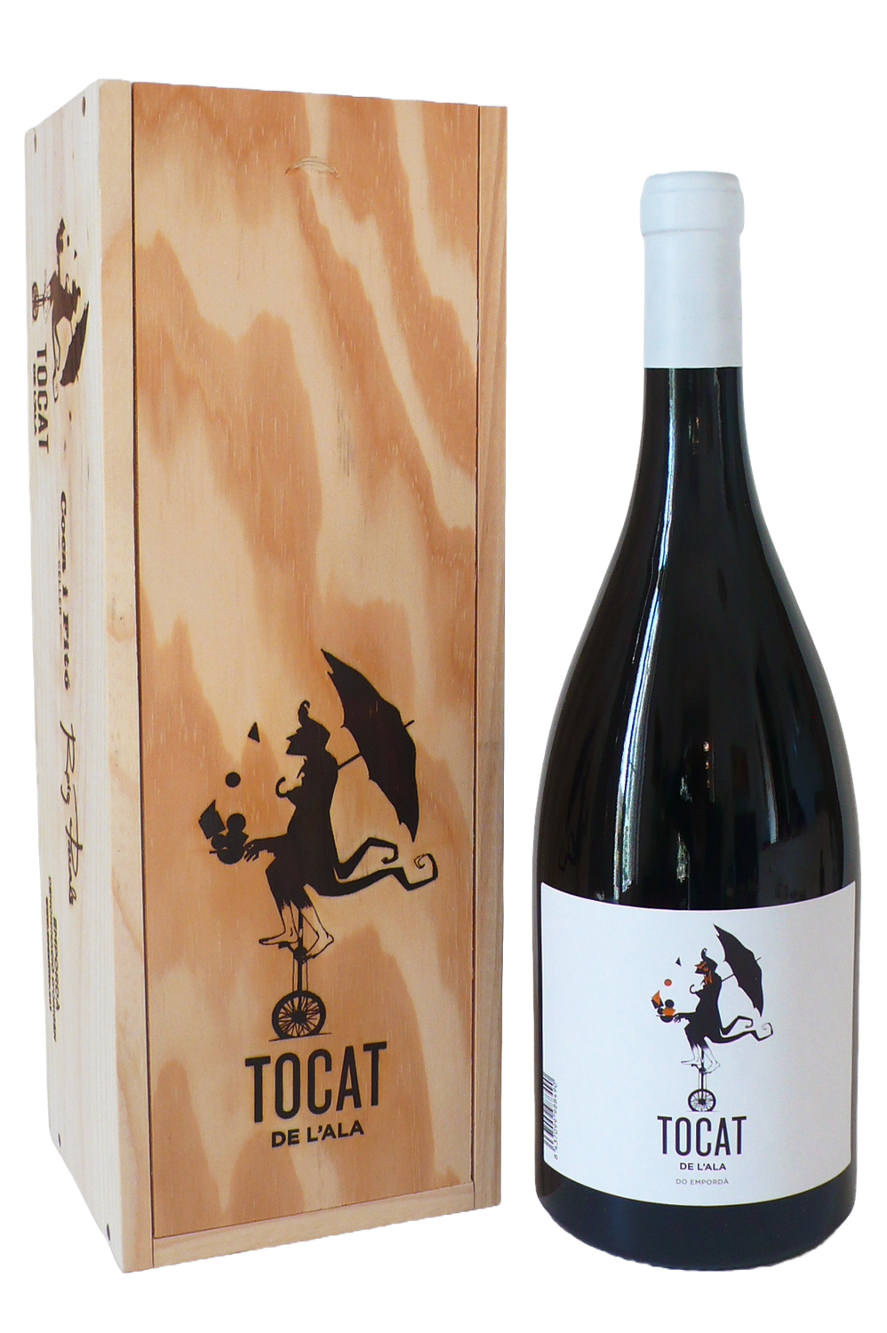 Tocat de l&#39;Ala Negre Màgnum - estoig de fusta