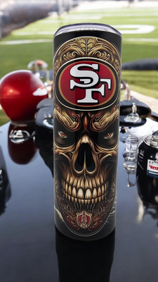 San Francisco 49ers Stainless Steel 20 oz. Skinny Tumbler