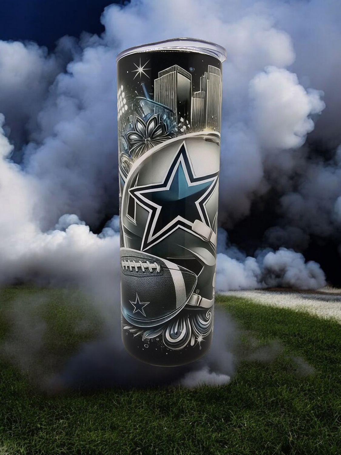 Dallas Cowboys Stainless Steel 20 oz. Skinny Tumbler