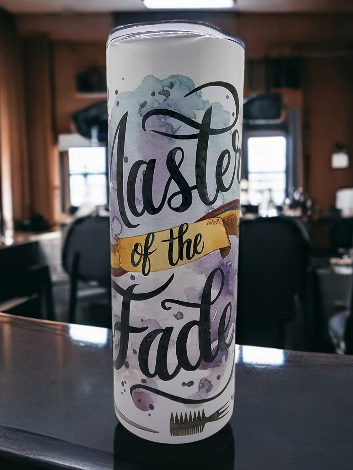 Master of the Fade Stainless Steel 20 oz. Skinny Tumbler