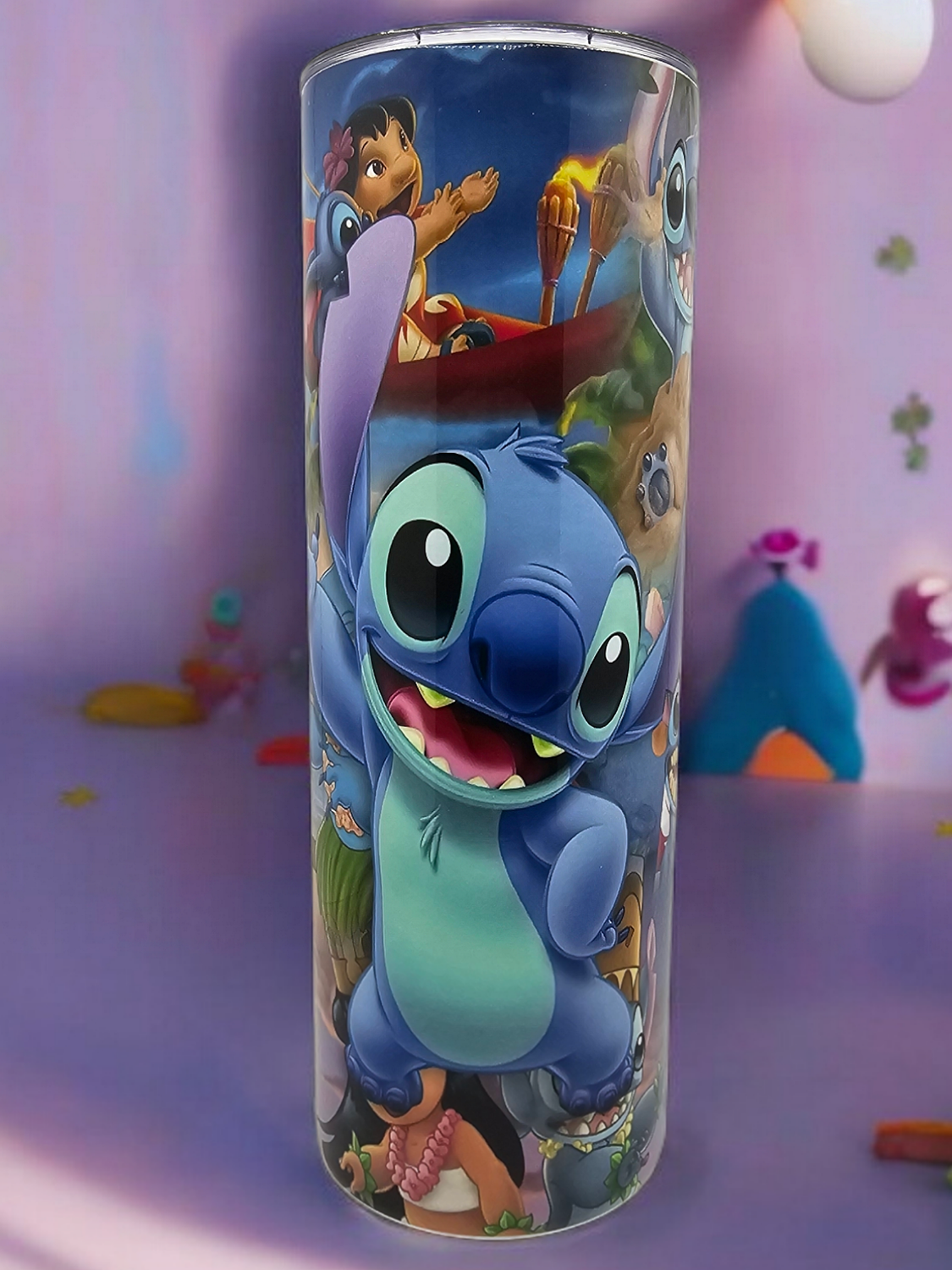 Lilo and Stich Stainless Steel 20 oz. Skinny Tumbler