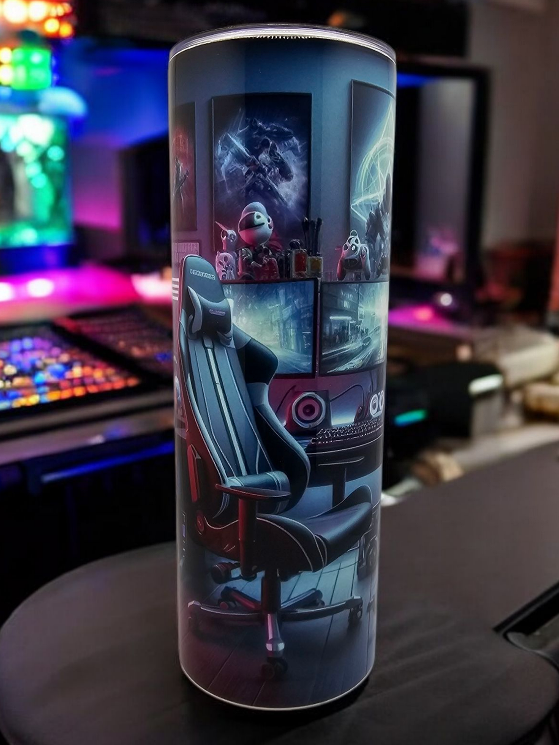Gamer Stainless Steel 20 oz. Skinny Tumbler