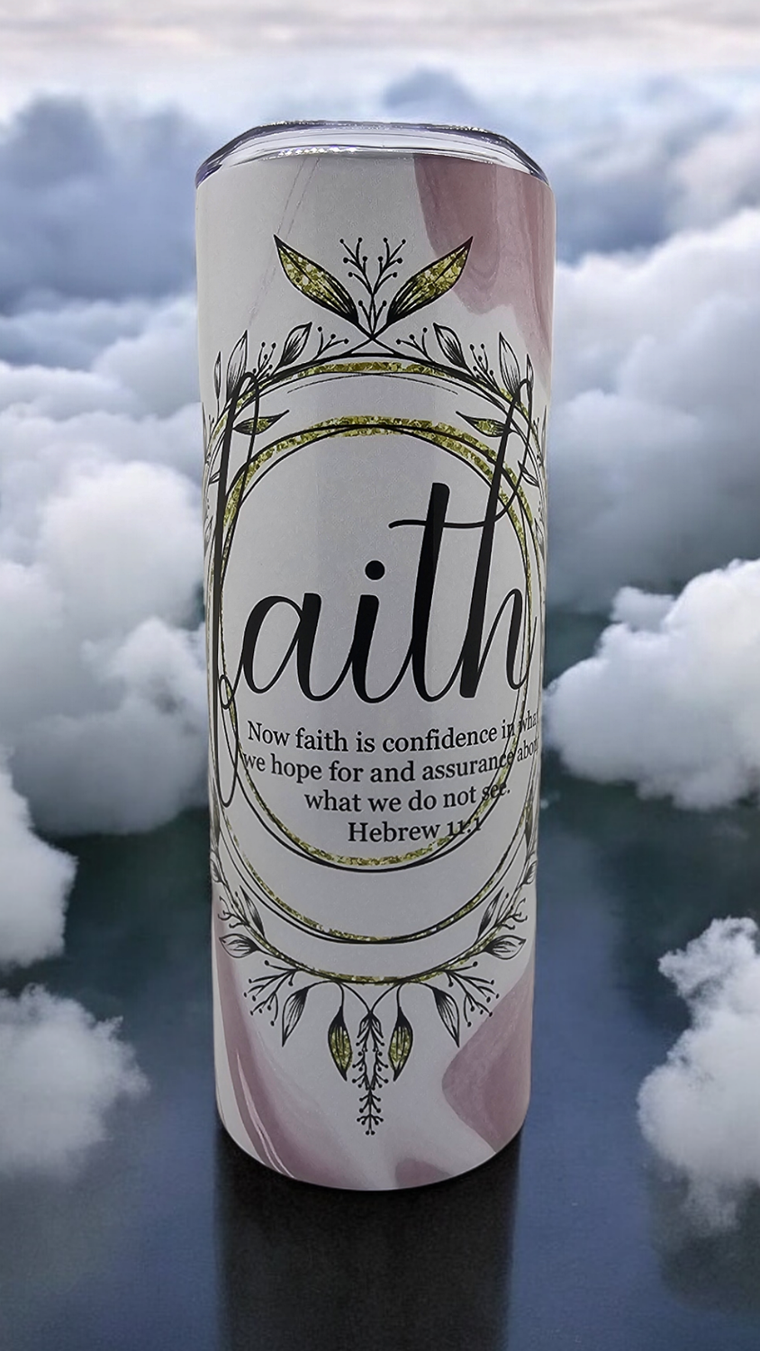 Faith Stainless Steel 20 oz. Skinny Tumbler