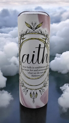 Faith Stainless Steel 20 oz. Skinny Tumbler