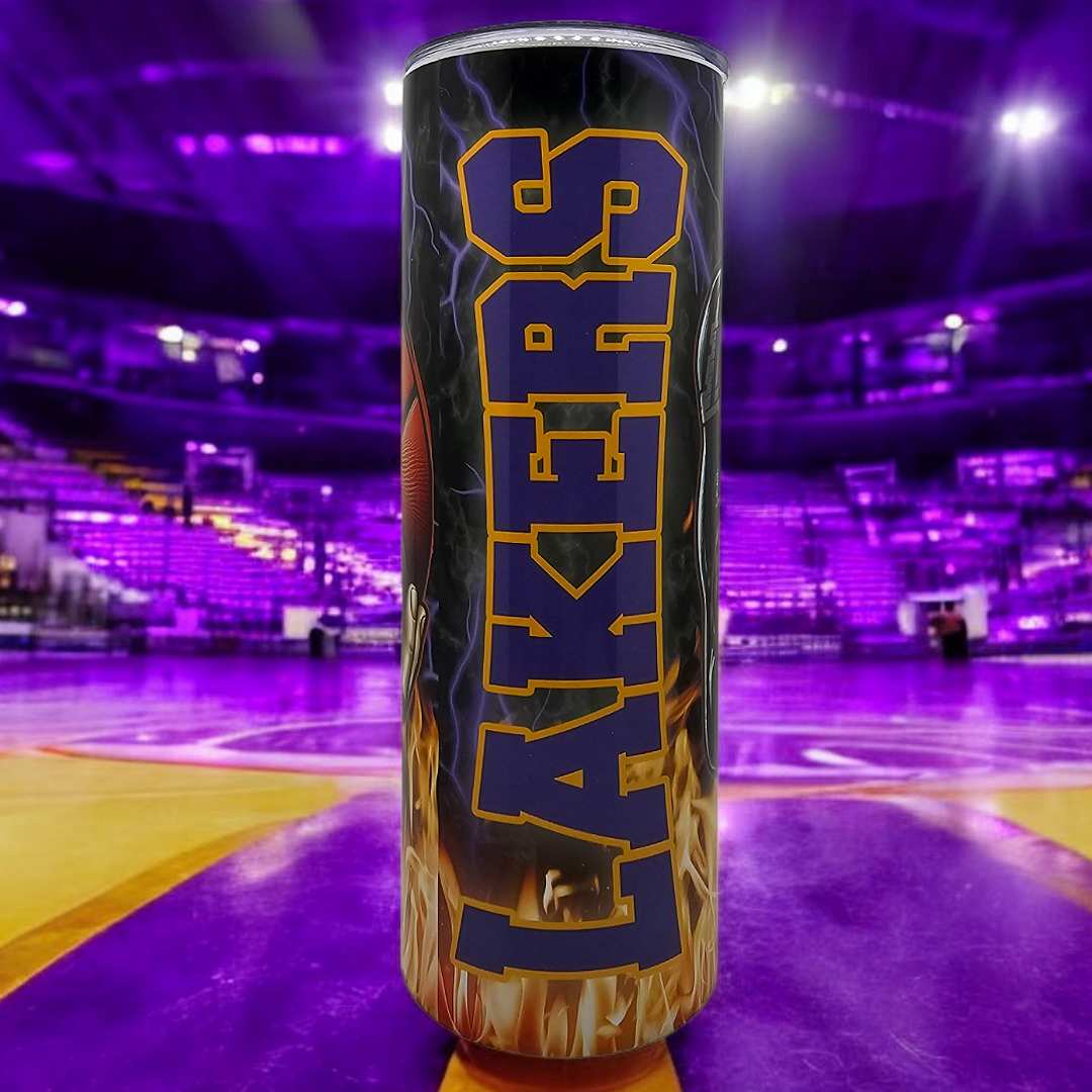 Los Angeles Lakers Stainless Steel 20 oz. Skinny Tumbler