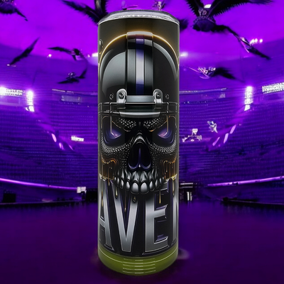 Baltimore Ravens Stainless Steel 20 oz. Skinny Tumbler