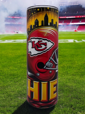 Kansas City Chiefs Stainless Steel 20 oz. Skinny Tumbler