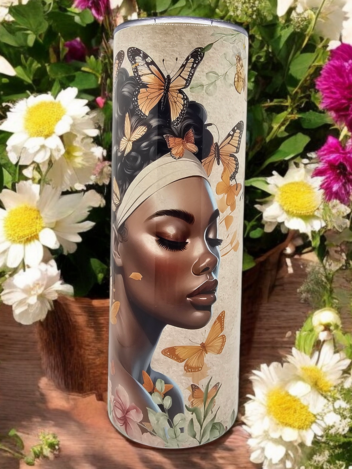Spiritual Lady &quot;You Are&quot; Stainless Steel 20 oz. Skinny Tumbler