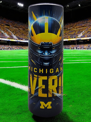 Michigan Stainless Steel 20 oz. Skinny Tumbler
