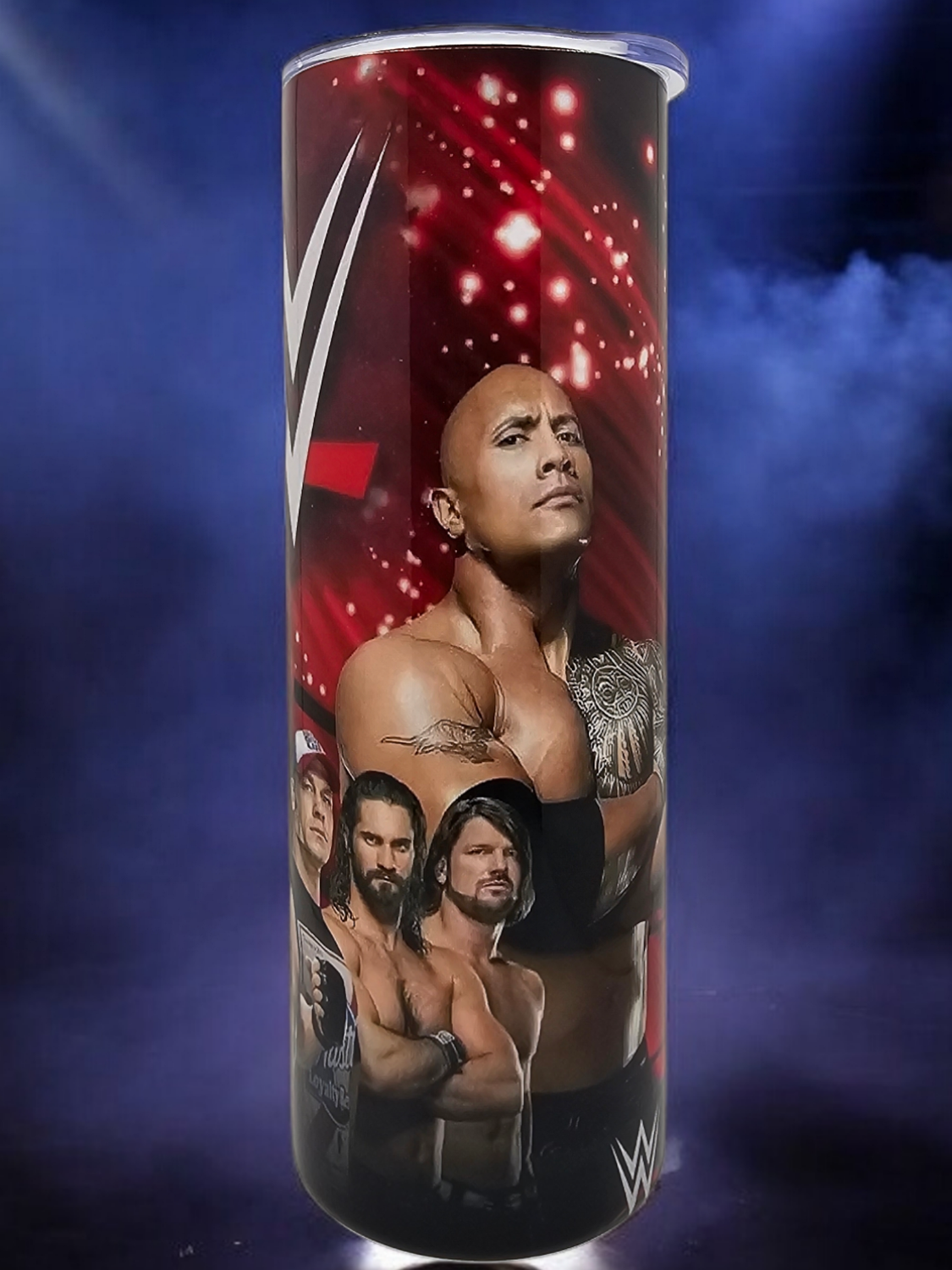 WWE Superstars Stainless Steel 20 oz. Skinny Tumbler