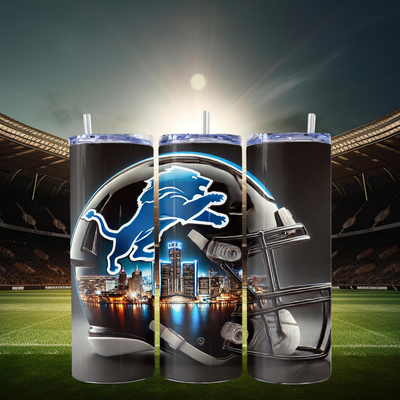 Detroit Lions Stainless Steel 20 oz. Skinny Tumbler