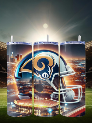 Los Angeles Rams Stainless Steel 20 oz. Skinny Tumbler