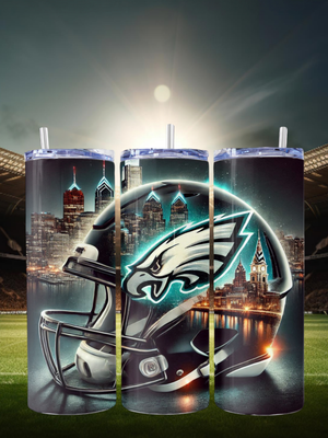 Philadelphia Eagles Stainless Steel 20 oz. Skinny Tumbler
