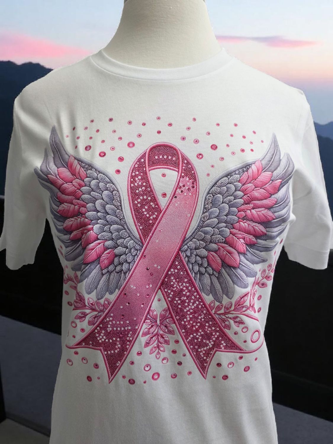 Breast Cancer &quot;Wings In Heaven&quot;