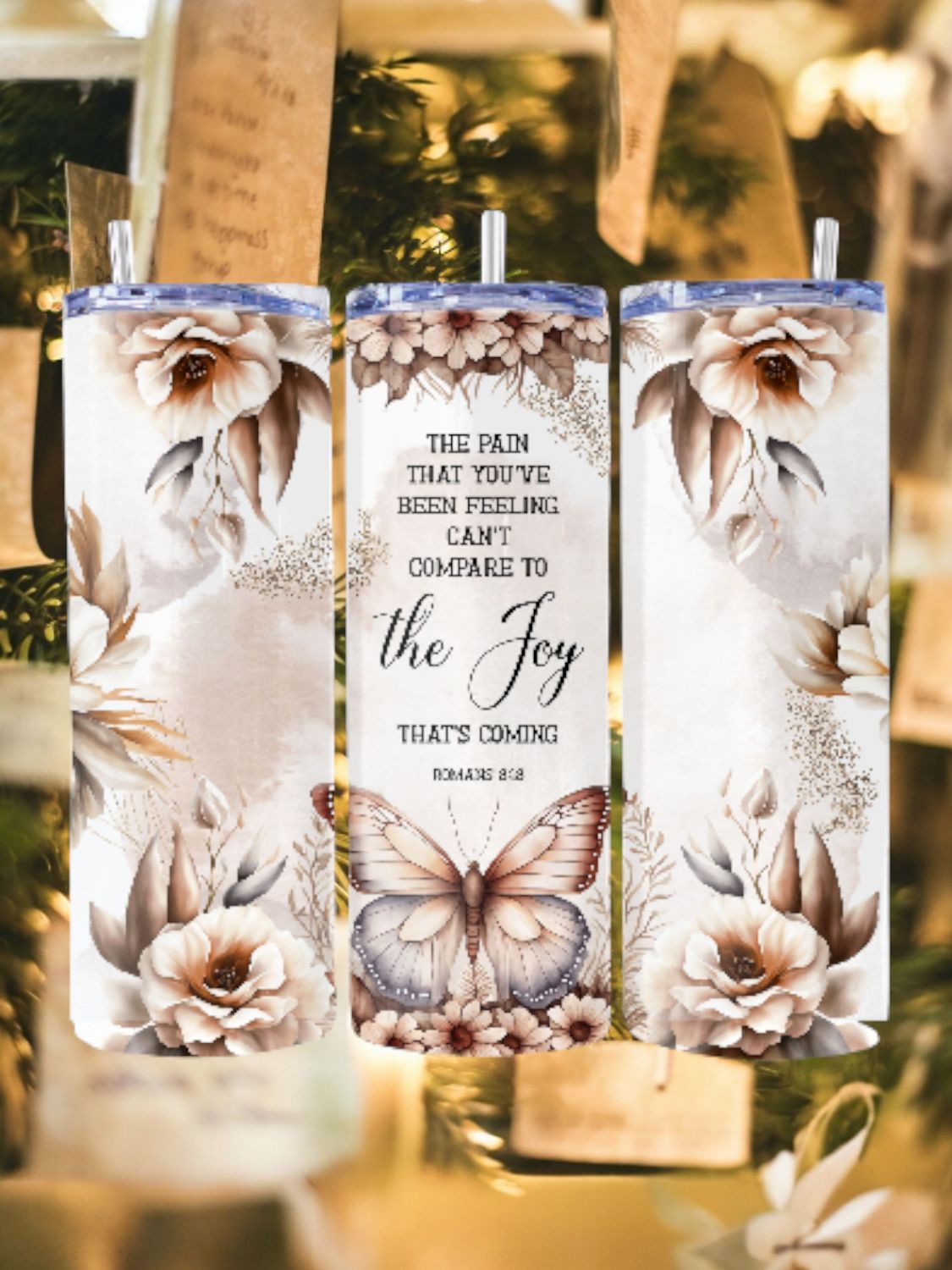 Joy Stainless Steel 20 oz. Skinny Tumbler