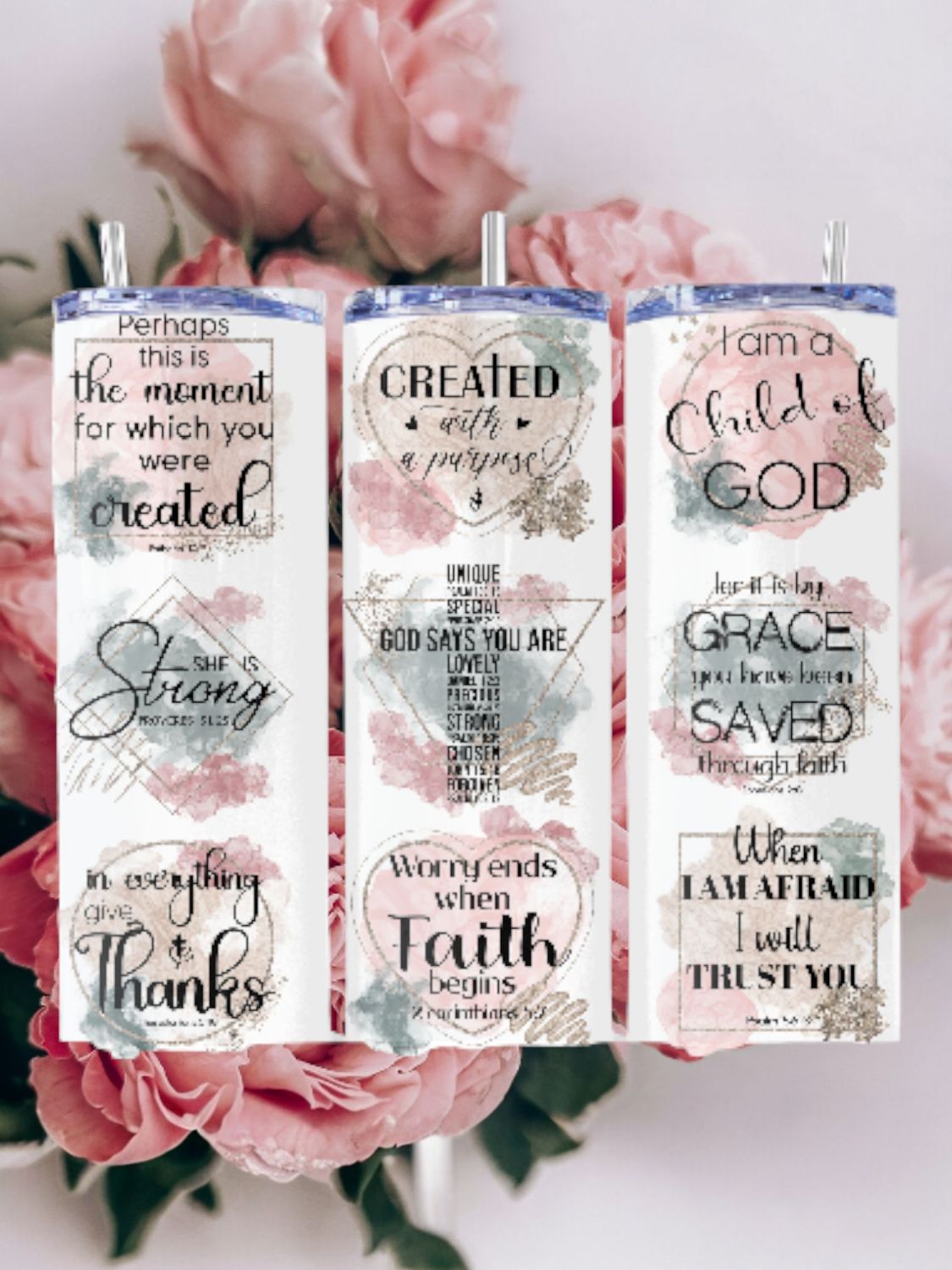 Created Stainless Steel 20 oz. Skinny Tumbler