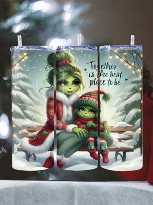 Grinch Toddler Stainless Steel 20 oz. Skinny Tumbler