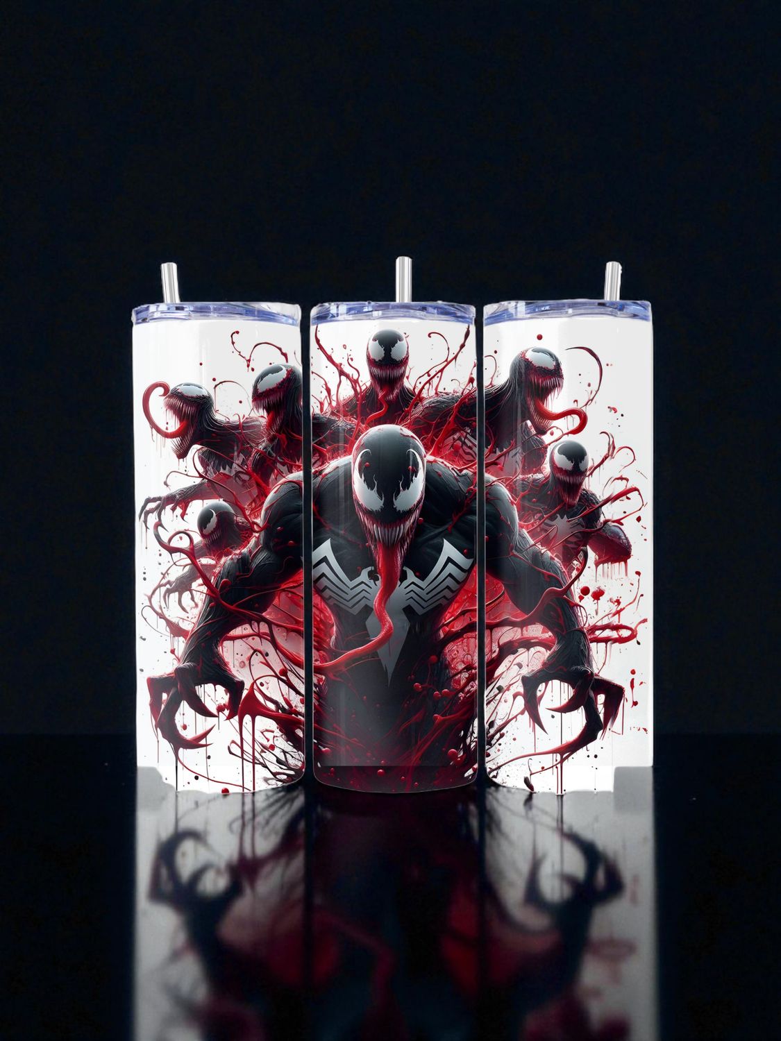 Venom Stainless Steel 20 oz. Skinny Tumbler Venom Stainless Steel 20 oz. Skinny Tumbler